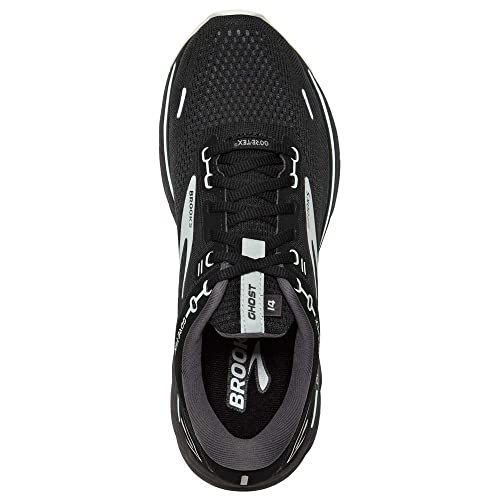 Brooks Ghost 14 Gtx Black/Blackened Pearl/Aquaglass 8.5 B (M) #TOP4
