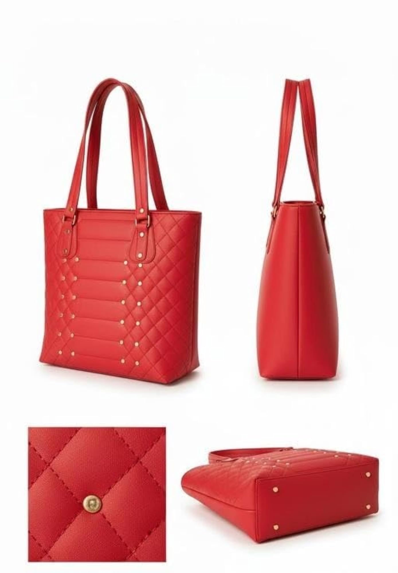 Structured Office Handbag for Laptops and Files