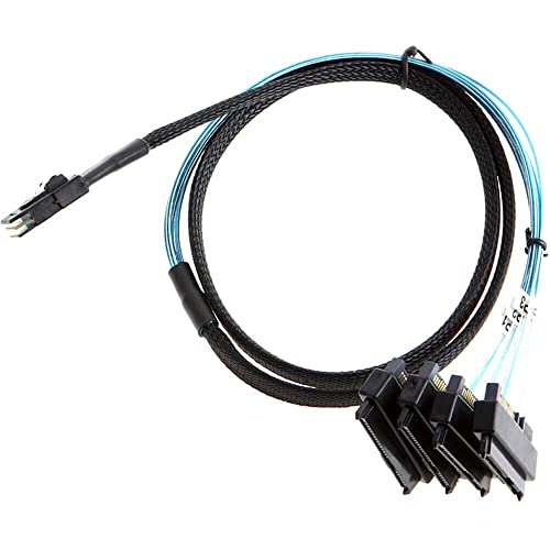 Cable Mini SAS SFF-8087 a 4 SFF-8482 cable de datos interno para discos duros de servidor 3