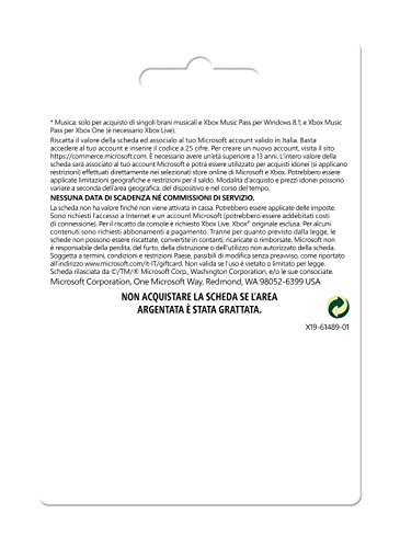 Microsoft - Xbox Live Tarjeta Regalo 25 Euro (Xbox)