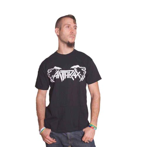 Anthrax t-shirt homme au motif Death Hands exclusif