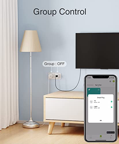 Smart Plug Power Strip+Mini Smart Plug, Wifi Socket Compatible With Alexa And Google Home, #TOP7