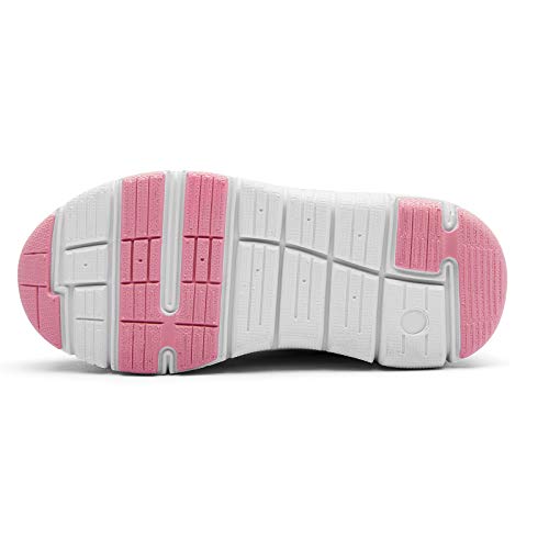 Hobibear Girls Toddler Snow Boots Slip On Waterproof Warm Winter Shoes Outdoor(Pink-Size 4 Toddler) #TOP4