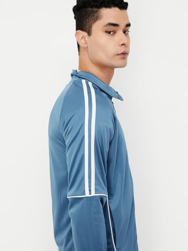Image of Max Men Striped Athleisure Sweatshirt
