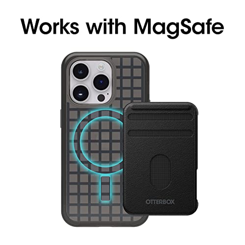 OtterBox iPhone 14 Pro (ONLY) Symmetry Series+ Case - Window PANE (Black), Ultra-Sleek, Snaps to MagSafe, Raised Edges Protect Camera & Screen by OtterBox - Image 3