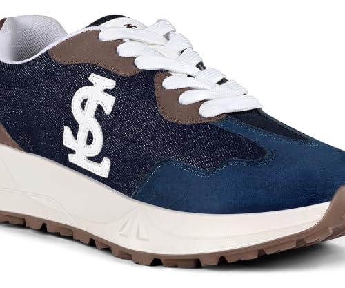 Image of LOUIS STITCH Men's Lightweight Sneakers | Lace-Up Sneaker for Men | Perfect for Casual & Travel Wear | LSP-SNK-NBL