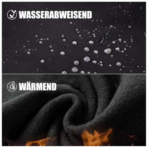 WORK IDEA Damen Outdoor-Hose für anspruchsvolle Wanderungen - Wasserdichtes Material, elastische Passform, Winterwärme, Kontrastfarben-Reißverschlüsse und mehr