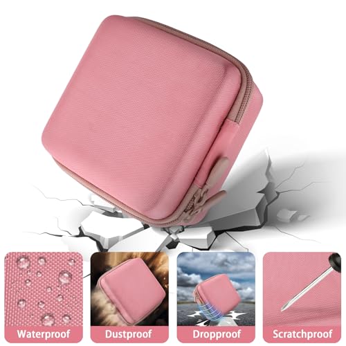 Funda para cámara 4K compatible con YIGLLO y más, color rosa miniatura 5