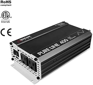 Wagan EL3800 Pure Line 400 Watt Power Inverter, 800 Watt Surge Power, DC