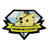 Metal Gear Solid Diamond Doges Patch by Snake Hound Machine