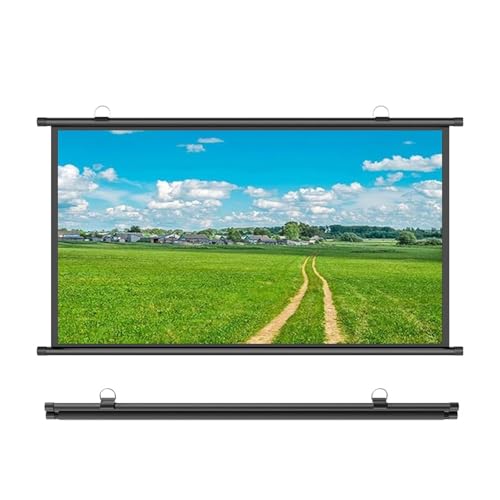 Pantalla Manual para Proyector 4:3 y 16:9 HD 50"