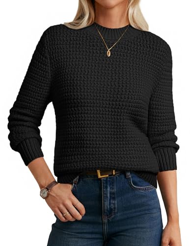 GRACE KARIN Womens 2025 Fall Winter Sweaters, Cozy Trendy Pullover Sweater, Long Sleeve Loose...
