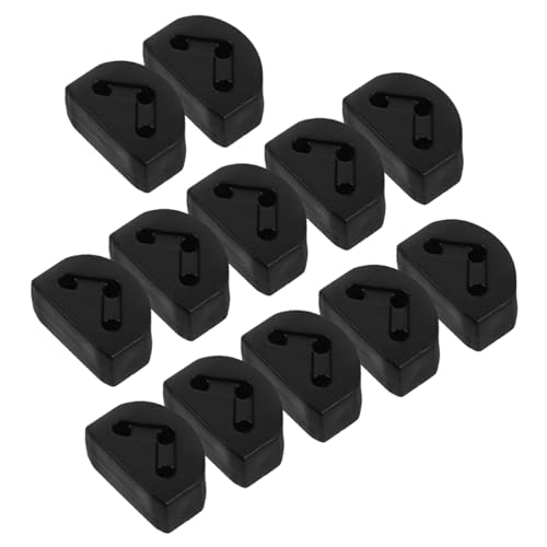 OFFIGAM 12個ギターブリッジビーズ 製ギター弦固定具 弦固定部品 交換用アクセサリー