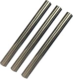 Reines Wolframstab (Reinheit 99,9%+) - Vollständiger runder Stab, Länge 150 mm, Durchmesser 1 mm bis 6 mm, 3 Stück - Einfach zu verarbeiten, weit verbreitet in elektrischen Anwendungen