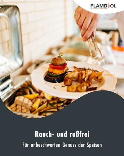 Brennpaste Höfer Chemie Flambiol Firegel 12 x 200 g für warme Speisen