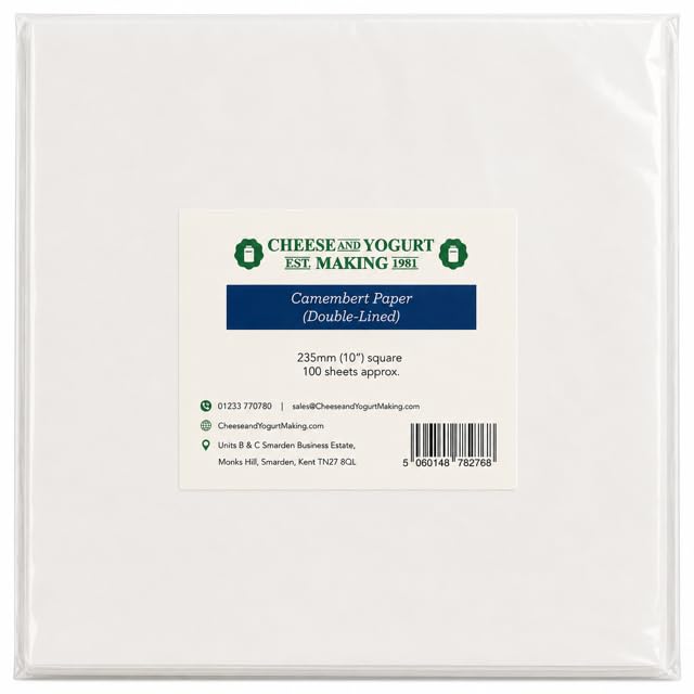Camembert Paper (Double Lined) for Wrapping Cheese