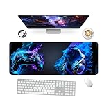 Application Polyvalente: Ce tapis ordinateur, que ce soit pour le travail, le jeu ou comme cadeau, sera votre choix idéal. Il offre un design impressionnant tout en améliorant votre expérience de travail et de jeu