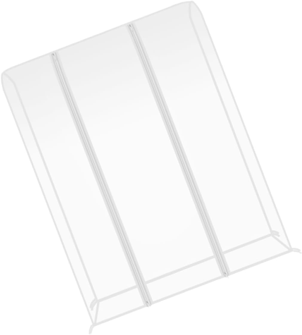 Zerodeko Garment Rack Cover Heavy Duty Clothing Protector for Dust Storage Spacious Design for Home Hotels and Guesthouses
