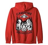 Extraterrestrial Campfire Social Club Funny Space