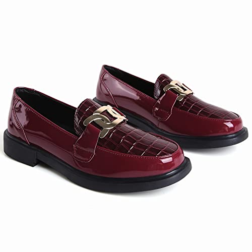 Image of VOCNTVY Loafers for Women Slip On Comfort Business Work Shoes