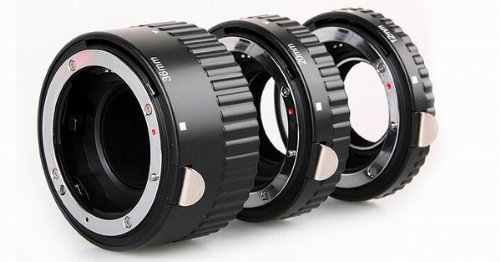 COMMLITE automatische tussenringen voor Canon (metalen uitvoering)