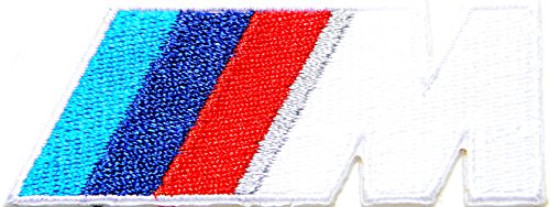 BMW M Sport sp M3 M4 M5 Logo Sign Car Racing Biker Patch Iron on Applique Embroidered T shirt Jacket Gift BY SURAPAN