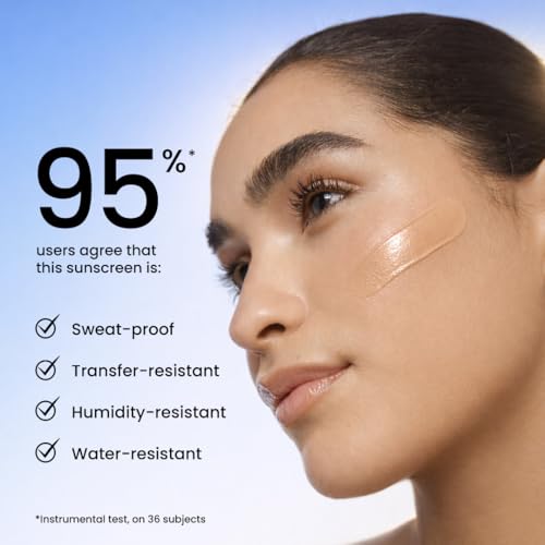 Image of Foxtale SPF 50 PA++++ Tinted Sunscreen, 04 Clay | In-Vivo Tested & UVA /B Protection | Niacinamide & Vitamin E | Daily Wear, Blurs Pores, Evens Tone, Matte Finish, Non-Greasy | All Skin Types | 50ml