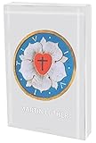 glasquader mit bild  Glasquader „Lutherrose“