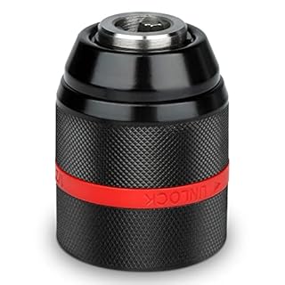 Mandrino Trapano, Attacco 2-13mm Mandrino Autoserrante, 1/2-20unf Mandrino per Avvitatore, Mandrino Autoserrante 1/2 Pollice, Mandrino per Trapano a Mano Senza Chiave a Cambio Rapido