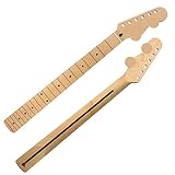 22 Fret Canadian Maple Electric Guitar Neck 14'' Fingerboard Radius for ST (Maple wood)