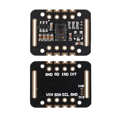 3PCS MAX30102 Heart Rate Sensor Modules Pulse Detection Blood Oxygen Concentration Calculation Module MAX30102 Heart Rate Sensor