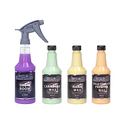 Lane's Carnauba Wax Kit Gold 16oz