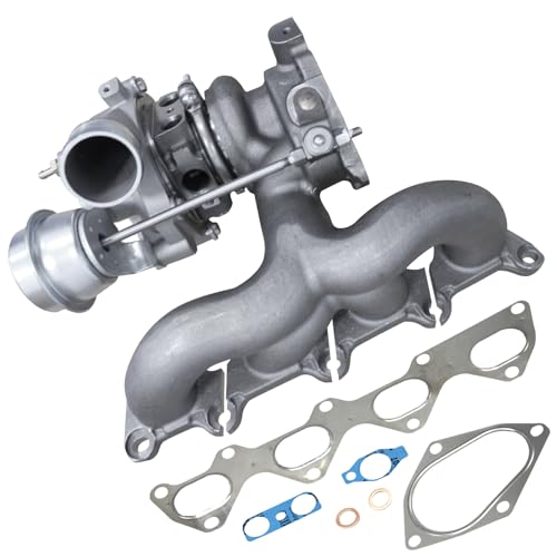 Bapmic Turbocompresseur compatible avec Golf Scirocco T-o.u.ra.n P.ol.o 1.4 TSI 03C145702P - Chargeur turbo à gaz d'échappement