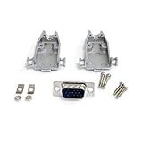 StarTech.com C15HPSMMETAL Assembled HD15 Male Solder D-SUB Connector with Metal Backshell