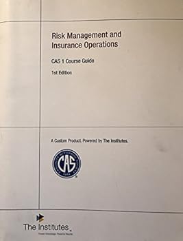 Paperback CAS Course Guide, Risk Management and Insurance Operations Book