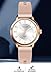 Waterproof Rose Gold Watches for Women Ladies Easy Reader Quartz Analog Watches for Nurse Medical Professionals Students Women (G688W-pink)