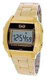 water resistant watch  Orologio Q & Q LCD Uomo Crono Allarme Water Resist 30 metri colore dore