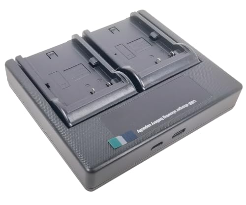 Image of USB Dual Battery Charger for Canon BP-508 BP-511 511A BP-512 BP-514 BP-522 BP-535 EOS 10D 20D 30D FV200 FV300 MV700 MV750I