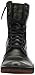 Diesel Men's Tatradium Basket Butch Zip Combat Boot, Black/Gum Sole, 10 M US