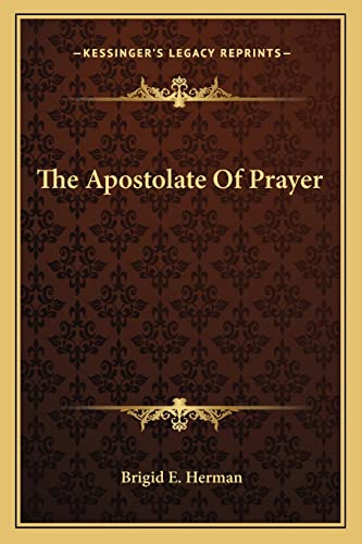 The Apostolate Of Prayer