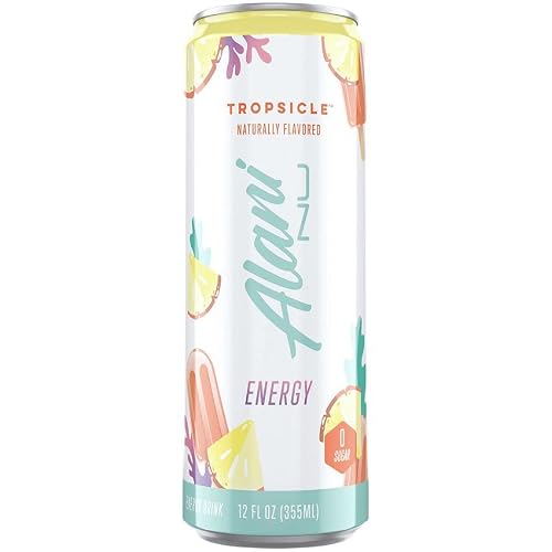 Alani Nu - Variety 12Oz 6 Pack 200Mg Caffeine (Cosmic Stardust, Tropsicle, Hawaiian Shaved Ice) #TOP2