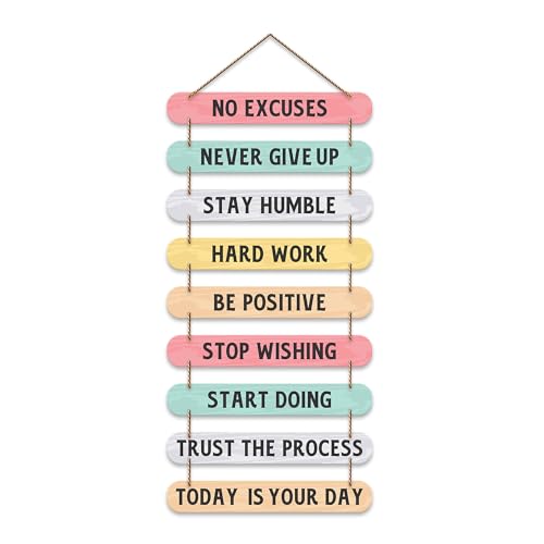 Artvibes Decorative Motivational Quotes Printed Mdf Wooden Wall H...