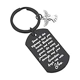 FUSTMW Drive Safe Keychain New Driver Gifts Trucker Driver Gifts Ride Safe Keychain Biker Gift May...