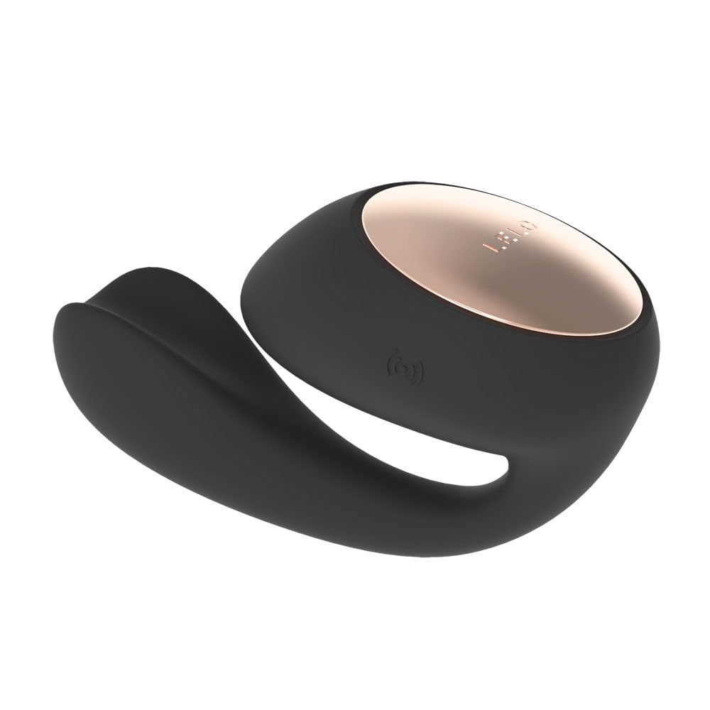 Lelo IDA Wave Pāru Vibrators melnā krāsā