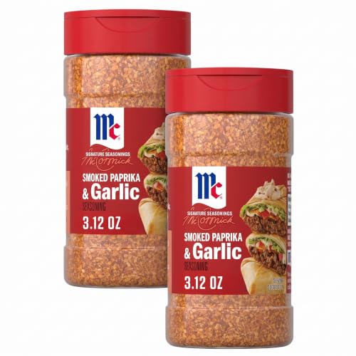 McCormick Smoked Paprika & Garlic Seasoning, 3.12 oz (Pack of 2)