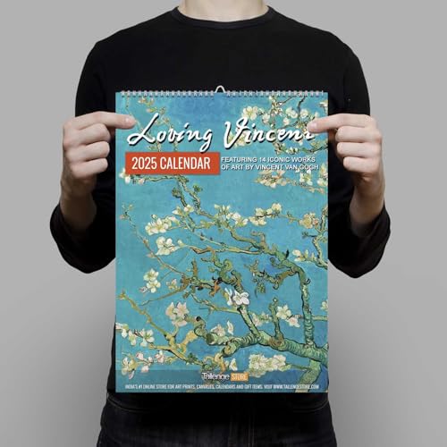 Image of Tallenge - 2024 Wall Calendar - Loving Vincent - Vincent van Gogh Artworks - 12 x 17 Inches for Home & Office (Paper, Wall Calendar)
