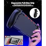 Gammeefy Switch Controllers Compatible with Nintendo Switch/Switch OLED, One-Piece Joypad Controller Replacement for Switch Pro Controller with 9 Lights Color, Turbo, Macro, KeyLinker APP - Image 2