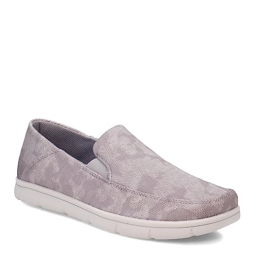HUK Men's Brewster Slip On Wet Traction Fishing & Deck Shoes Boat, Performance Running Lakes-Overcast Grey, 7 - Thumbnail 2