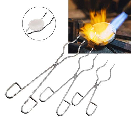 ULTECHNOVO PinÃ§as para Cadinhos de 3 PeÃ§as E PinÃ§as para Copos de AÃ§o InoxidÃ¡vel PinÃ§a para Fr