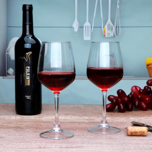 Cadamada Wine Glasses,12Oz Red Wine Glasses,For Red Or White Wine, High-End Banquet, Party, Bar, Wedding, Gift (16 Pcs) #TOP5